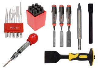 Kaltai, išmušėjai, iškalėjai, žymekliai